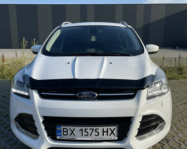 Белый Форд Куга, объемом двигателя 2 л и пробегом 170 тыс. км за 15000 $, фото 1 на Automoto.ua