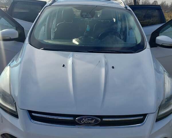 Белый Форд Куга, объемом двигателя 2 л и пробегом 201 тыс. км за 13400 $, фото 1 на Automoto.ua