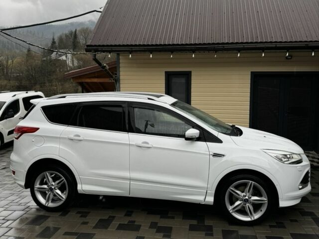 Белый Форд Куга, объемом двигателя 2 л и пробегом 123 тыс. км за 14700 $, фото 1 на Automoto.ua