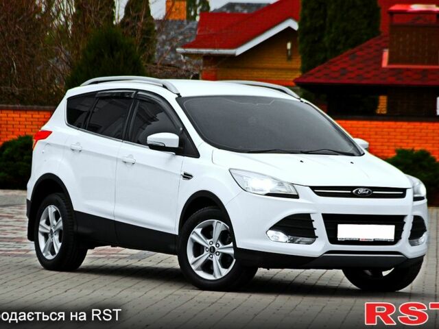 Белый Форд Куга, объемом двигателя 2 л и пробегом 117 тыс. км за 13200 $, фото 1 на Automoto.ua