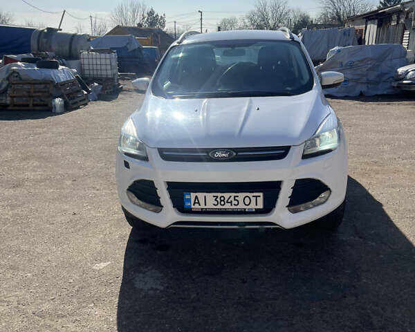 Белый Форд Куга, объемом двигателя 2 л и пробегом 167 тыс. км за 14000 $, фото 1 на Automoto.ua