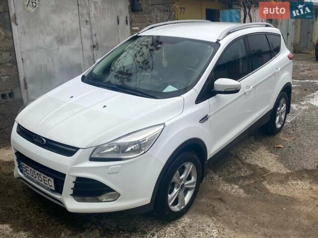 Белый Форд Куга, объемом двигателя 2 л и пробегом 152 тыс. км за 14500 $, фото 1 на Automoto.ua