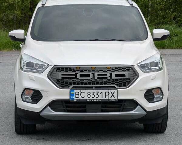 Форд Куга 2017 в Житомире на Automoto.ua Белый Форд Куга, объемом двигателя 2 л и пробегом 168 тыс. км за 16500 $, фото 1 на Automoto.ua