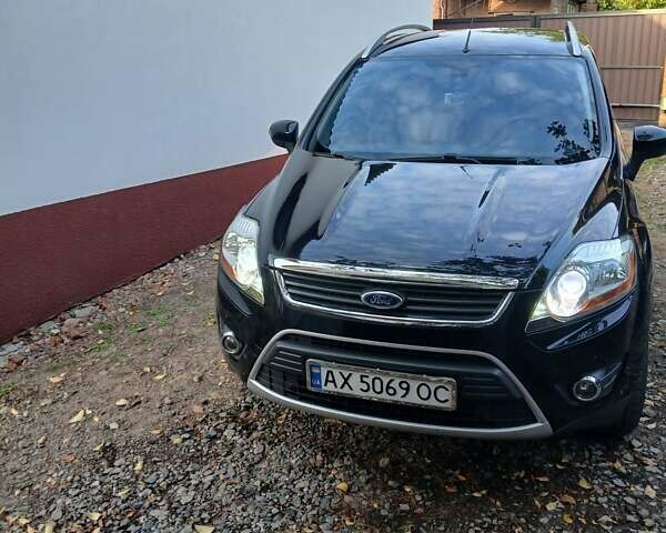 Чорний Форд Куга, об'ємом двигуна 2 л та пробігом 170 тис. км за 11200 $, фото 1 на Automoto.ua
