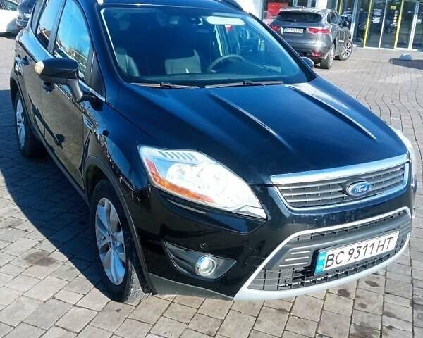 Черный Форд Куга, объемом двигателя 2 л и пробегом 245 тыс. км за 10400 $, фото 1 на Automoto.ua