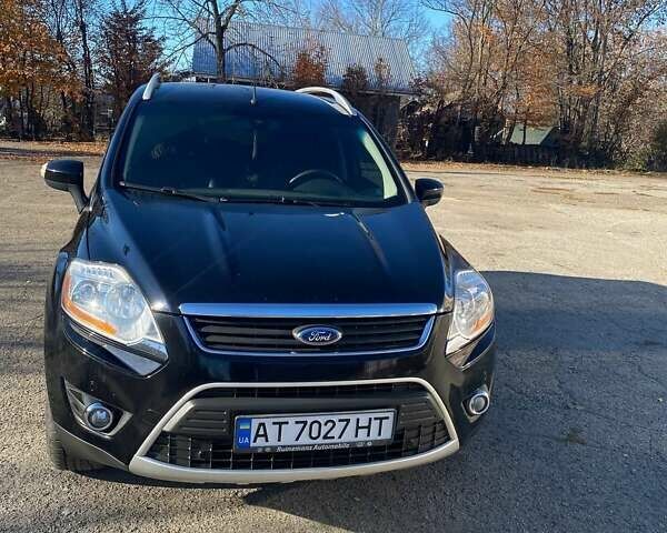 Черный Форд Куга, объемом двигателя 2 л и пробегом 191 тыс. км за 11500 $, фото 1 на Automoto.ua