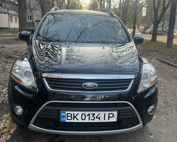 Чорний Форд Куга, об'ємом двигуна 2 л та пробігом 75 тис. км за 12700 $, фото 1 на Automoto.ua