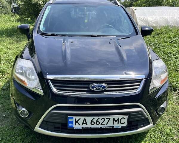 Черный Форд Куга, объемом двигателя 2 л и пробегом 270 тыс. км за 9500 $, фото 1 на Automoto.ua