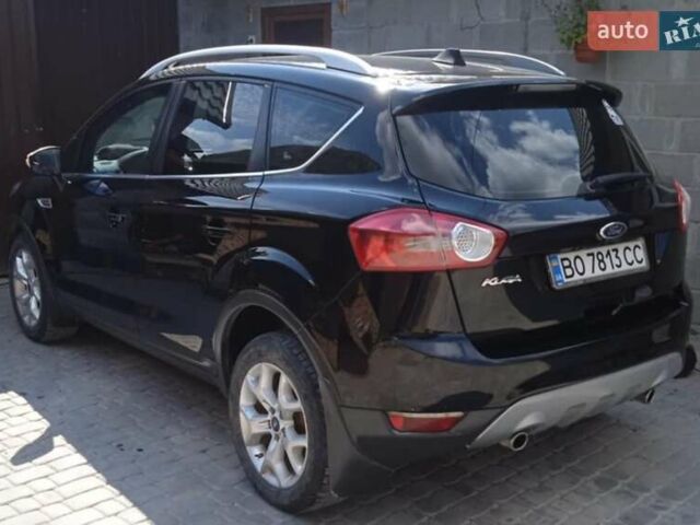 Чорний Форд Куга, об'ємом двигуна 2 л та пробігом 200 тис. км за 11200 $, фото 1 на Automoto.ua