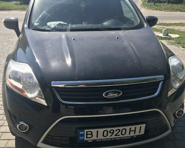 Черный Форд Куга, объемом двигателя 2 л и пробегом 247 тыс. км за 11000 $, фото 1 на Automoto.ua