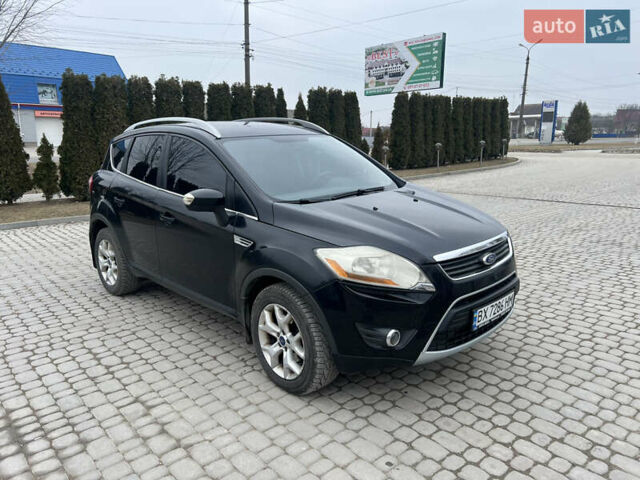 Чорний Форд Куга, об'ємом двигуна 2 л та пробігом 320 тис. км за 9500 $, фото 1 на Automoto.ua