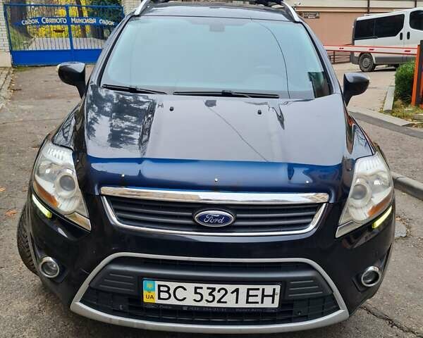 Черный Форд Куга, объемом двигателя 2 л и пробегом 191 тыс. км за 11200 $, фото 1 на Automoto.ua