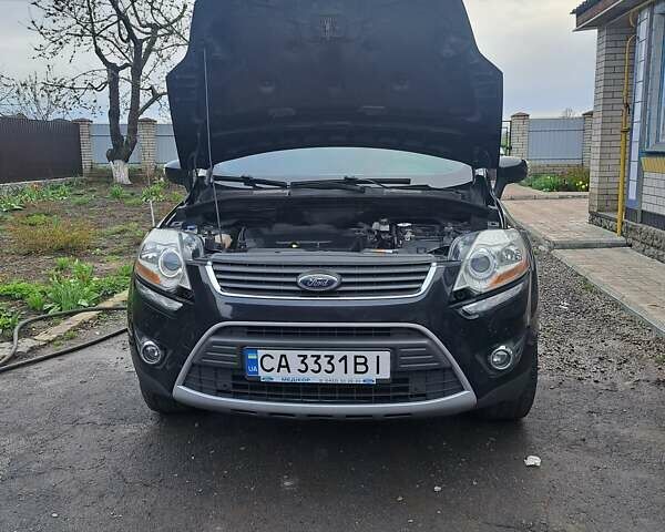 Черный Форд Куга, объемом двигателя 2 л и пробегом 216 тыс. км за 12000 $, фото 1 на Automoto.ua