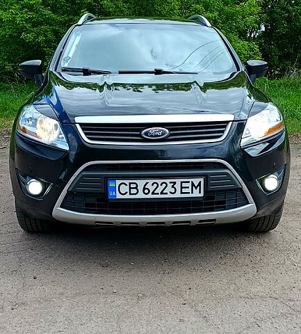 Чорний Форд Куга, об'ємом двигуна 2 л та пробігом 204 тис. км за 9800 $, фото 1 на Automoto.ua