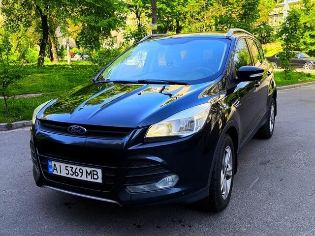 Черный Форд Куга, объемом двигателя 2 л и пробегом 230 тыс. км за 10500 $, фото 1 на Automoto.ua