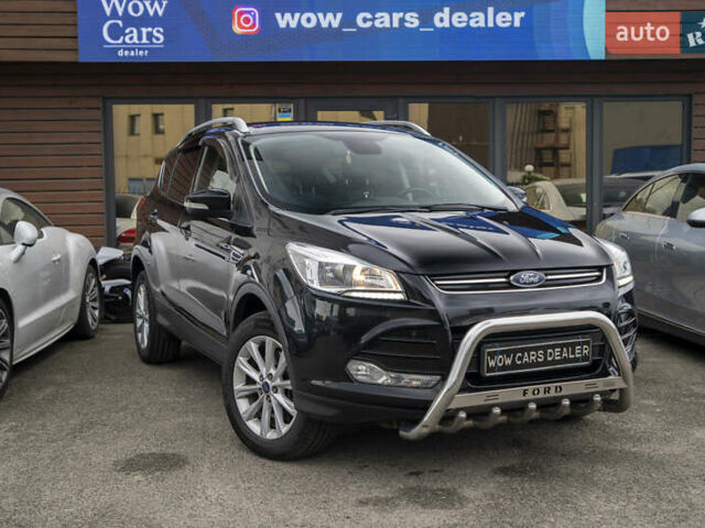 Чорний Форд Куга, об'ємом двигуна 2 л та пробігом 112 тис. км за 13900 $, фото 1 на Automoto.ua