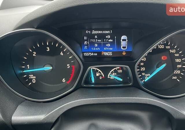 Черный Форд Куга, объемом двигателя 2 л и пробегом 153 тыс. км за 18900 $, фото 1 на Automoto.ua