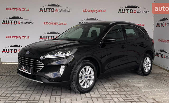 Черный Форд Куга, объемом двигателя 1.5 л и пробегом 191 тыс. км за 20950 $, фото 1 на Automoto.ua