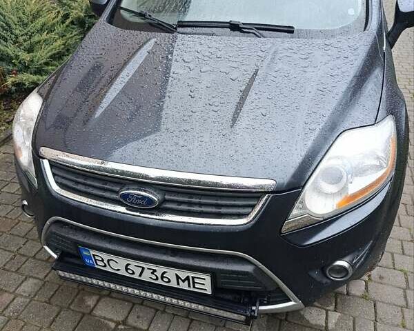 Серый Форд Куга, объемом двигателя 2 л и пробегом 217 тыс. км за 10200 $, фото 1 на Automoto.ua