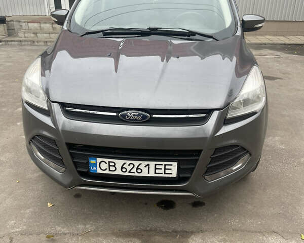 Сірий Форд Куга, об'ємом двигуна 2 л та пробігом 195 тис. км за 10500 $, фото 1 на Automoto.ua