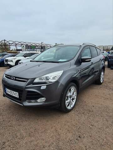 Серый Форд Куга, объемом двигателя 2 л и пробегом 197 тыс. км за 12950 $, фото 1 на Automoto.ua