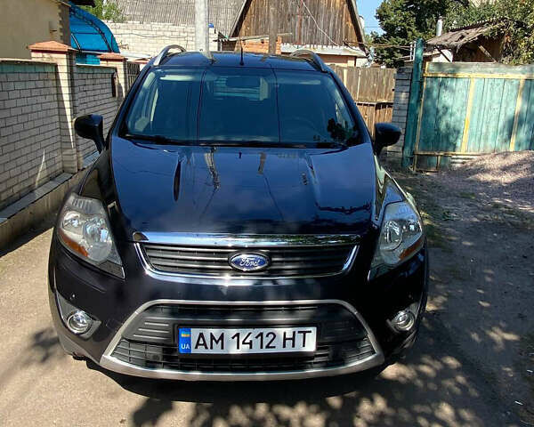 Синий Форд Куга, объемом двигателя 2 л и пробегом 212 тыс. км за 11099 $, фото 1 на Automoto.ua