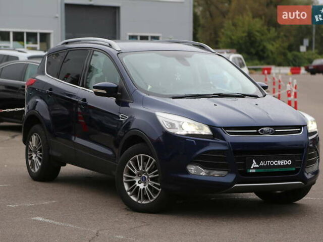Форд Куга 2013 в Киеве на Automoto.ua Синий Форд Куга, объемом двигателя 2 л и пробегом 141 тыс. км за 12500 $, фото 1 на Automoto.ua