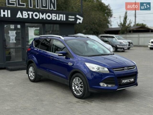 Синий Форд Куга, объемом двигателя 2 л и пробегом 134 тыс. км за 13100 $, фото 1 на Automoto.ua
