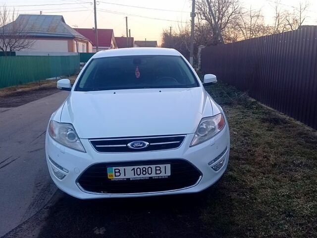 Білий Форд Мондео, об'ємом двигуна 2 л та пробігом 183 тис. км за 9200 $, фото 1 на Automoto.ua