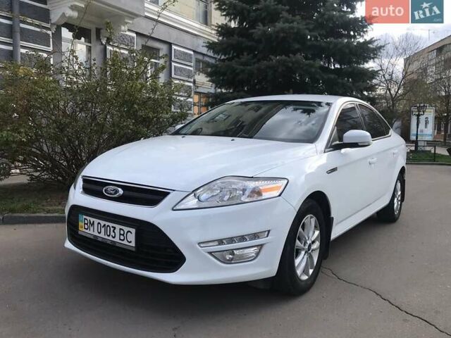 Белый Форд Мондео, объемом двигателя 1.6 л и пробегом 130 тыс. км за 7500 $, фото 1 на Automoto.ua