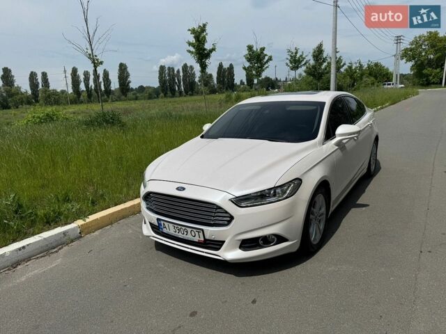 Белый Форд Мондео, объемом двигателя 2 л и пробегом 125 тыс. км за 13500 $, фото 1 на Automoto.ua
