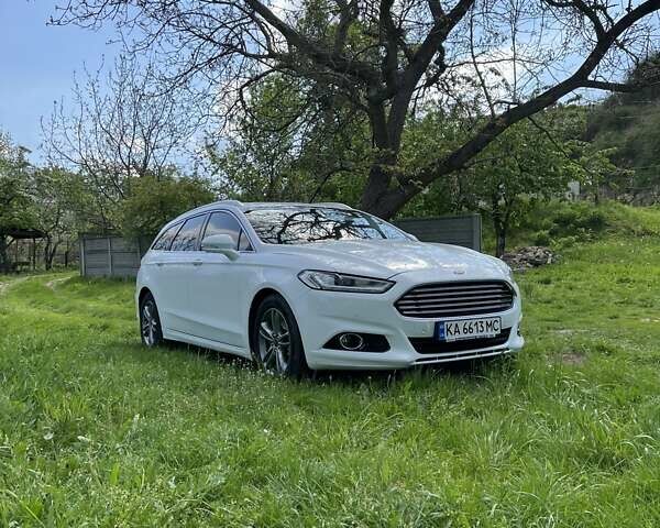 Белый Форд Мондео, объемом двигателя 2 л и пробегом 142 тыс. км за 13500 $, фото 1 на Automoto.ua