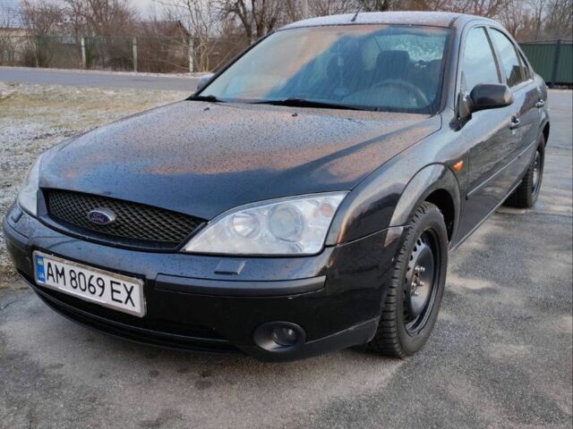 Черный Форд Мондео, объемом двигателя 2 л и пробегом 397 тыс. км за 3300 $, фото 1 на Automoto.ua