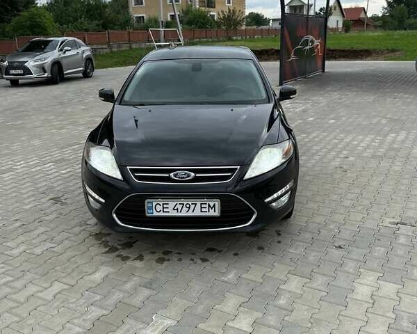 Черный Форд Мондео, объемом двигателя 2 л и пробегом 204 тыс. км за 6600 $, фото 1 на Automoto.ua