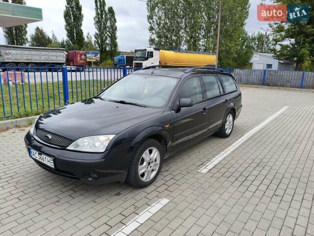 Чорний Форд Мондео, об'ємом двигуна 2 л та пробігом 356 тис. км за 4300 $, фото 1 на Automoto.ua