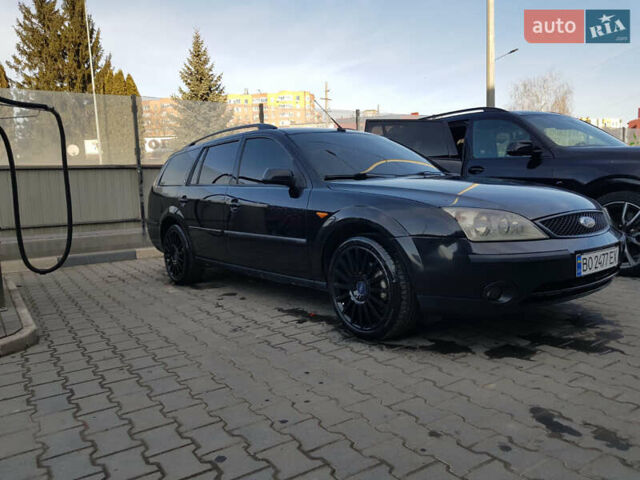 Чорний Форд Мондео, об'ємом двигуна 2 л та пробігом 384 тис. км за 5000 $, фото 1 на Automoto.ua