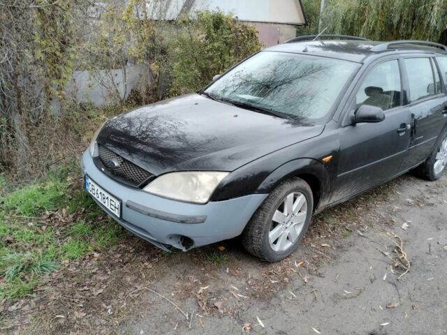 Черный Форд Мондео, объемом двигателя 2 л и пробегом 263 тыс. км за 2600 $, фото 1 на Automoto.ua