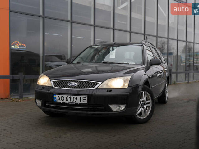 Черный Форд Мондео, объемом двигателя 2 л и пробегом 144 тыс. км за 3000 $, фото 1 на Automoto.ua