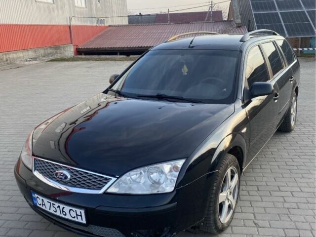 Черный Форд Мондео, объемом двигателя 2 л и пробегом 327 тыс. км за 3600 $, фото 1 на Automoto.ua