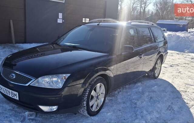 Черный Форд Мондео, объемом двигателя 2 л и пробегом 220 тыс. км за 3900 $, фото 1 на Automoto.ua