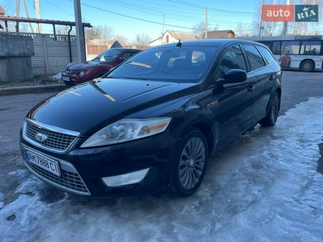 Чорний Форд Мондео, об'ємом двигуна 2 л та пробігом 300 тис. км за 4800 $, фото 1 на Automoto.ua