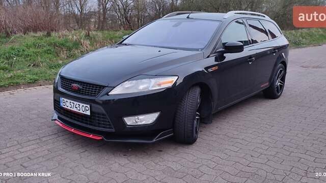 Черный Форд Мондео, объемом двигателя 2 л и пробегом 180 тыс. км за 6700 $, фото 1 на Automoto.ua