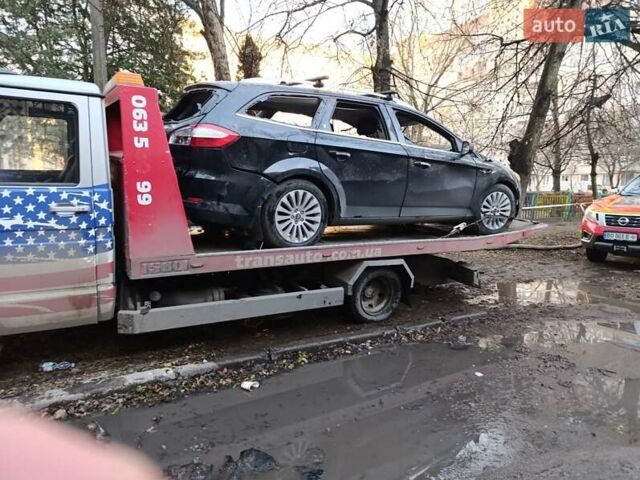 Черный Форд Мондео, объемом двигателя 2 л и пробегом 330 тыс. км за 2500 $, фото 1 на Automoto.ua