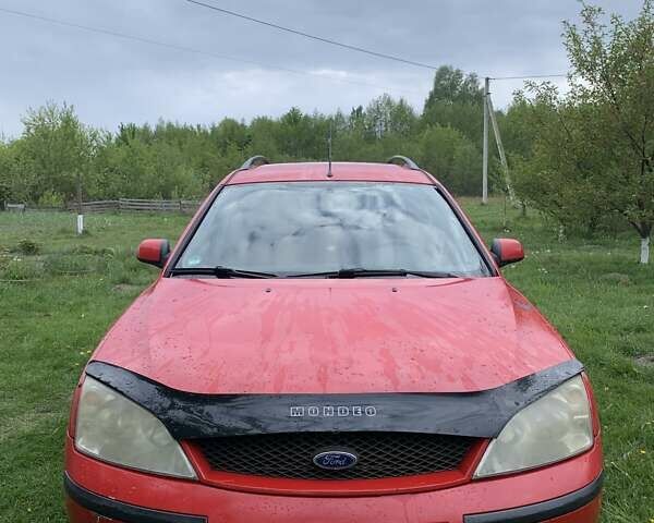 Красный Форд Мондео, объемом двигателя 2 л и пробегом 274 тыс. км за 2750 $, фото 1 на Automoto.ua