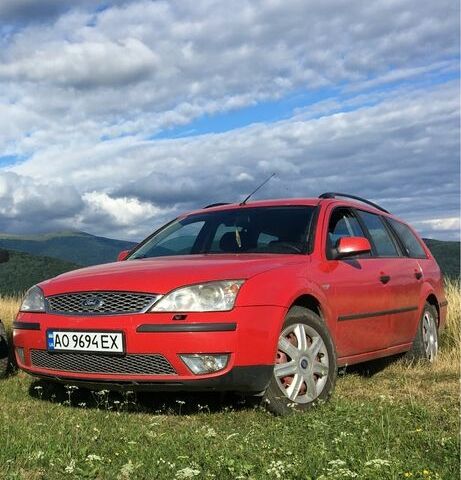 Красный Форд Мондео, объемом двигателя 2 л и пробегом 285 тыс. км за 3200 $, фото 1 на Automoto.ua