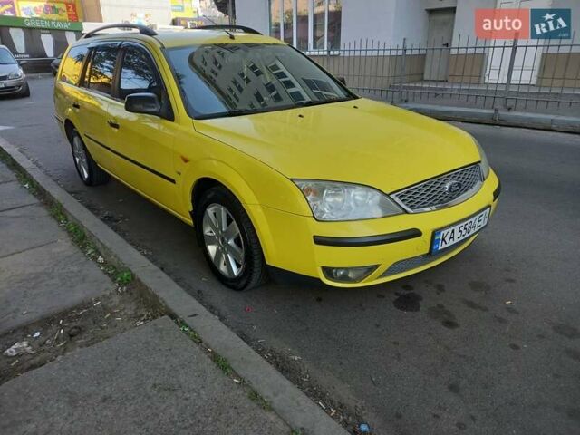 Желтый Форд Мондео, объемом двигателя 2.5 л и пробегом 430 тыс. км за 4100 $, фото 1 на Automoto.ua