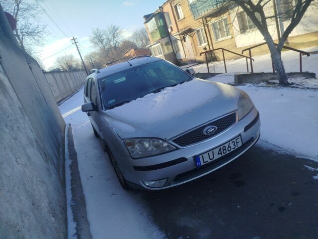 Серый Форд Мондео, объемом двигателя 2 л и пробегом 214 тыс. км за 1600 $, фото 1 на Automoto.ua