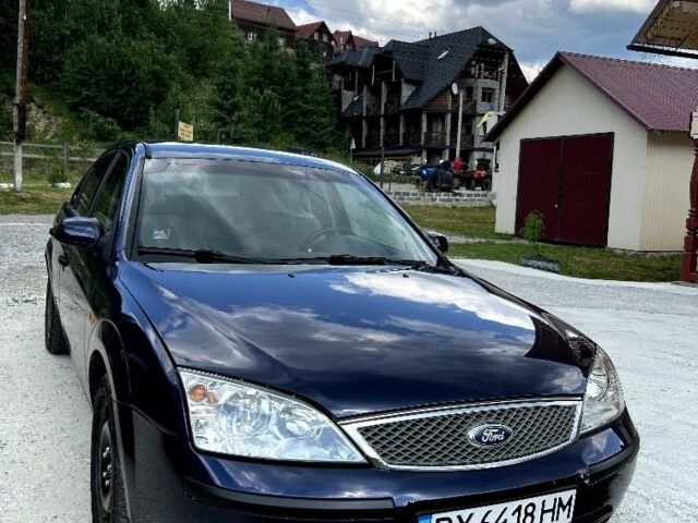 Синий Форд Мондео, объемом двигателя 2 л и пробегом 350 тыс. км за 3300 $, фото 1 на Automoto.ua