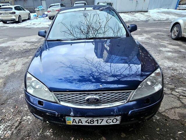 Синий Форд Мондео, объемом двигателя 2 л и пробегом 253 тыс. км за 3500 $, фото 1 на Automoto.ua