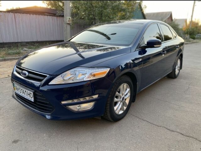 Синий Форд Мондео, объемом двигателя 2 л и пробегом 45 тыс. км за 12800 $, фото 1 на Automoto.ua